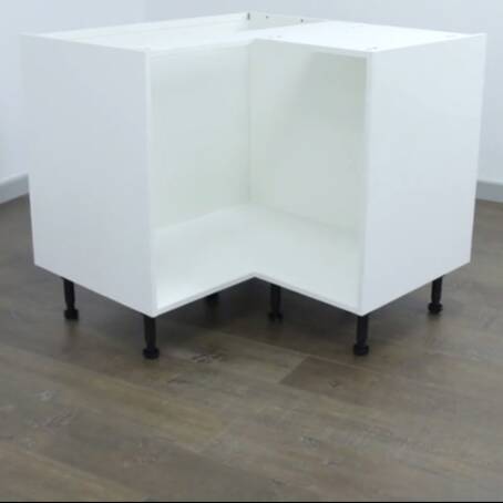 972mm 2 Door L Corner Carousel Base Unit