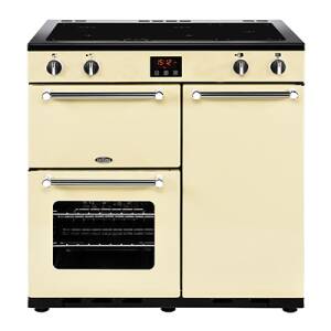 Belling Lincoln Classic 90cm Induction Range Cooker - Cream