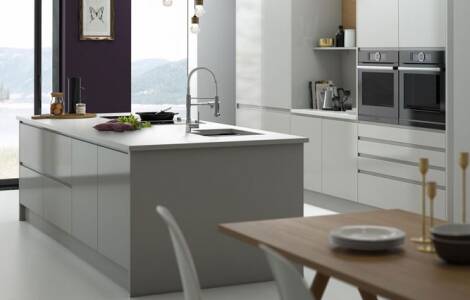The power of grey: sultry kitchen design