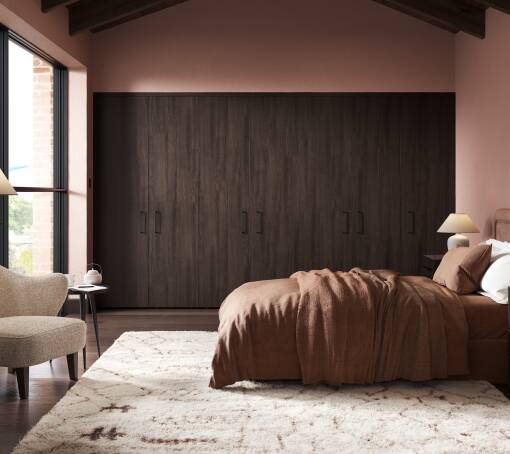 Elements Black Walnut Matt bedroom