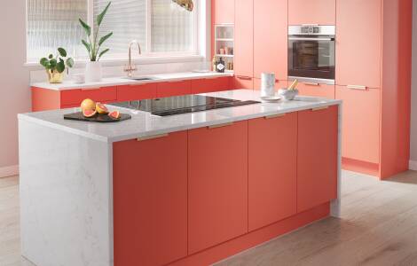 How to design a red kitchen
