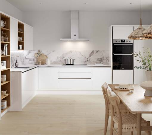 Linea Autograph White Gloss kitchen