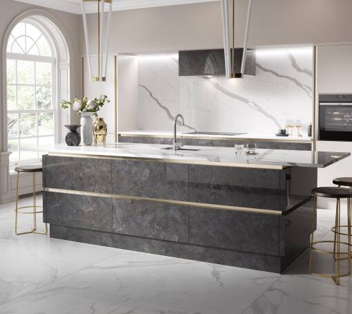 Milano Elements Metallic Night Gloss kitchen