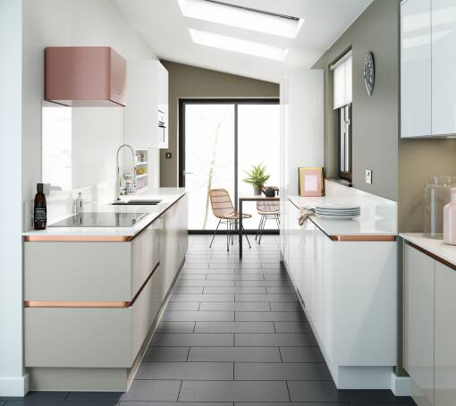 Milano Ultra Camel Gloss kitchen