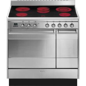 Smeg Concert 90cm Ceramic Range Cooker