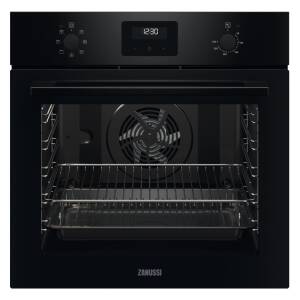 Zanussi H589xW594xD568 Single Multifunction Oven - Black