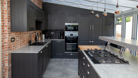 Industrial-Style Kitchen