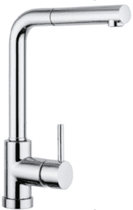 Lycos Pull-Out Tap Chrome - High Pressure Only